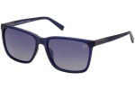 Okulary przeciwsłoneczne Timberland TB9280-H 91D Polarized Kwadratowe Niebieskie