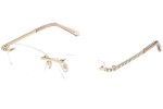 Okulary korekcyjne Swarovski SK5423-H 032 Prostokątne Złote