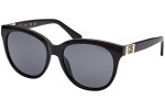 Okulary przeciwsłoneczne Guess GU7850 01D Polarized Okrągłe Czarne