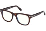 Okulary korekcyjne Tom Ford FT5820-B 052 Kwadratowe Havana