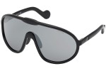 Okulary przeciwsłoneczne Moncler ML0184 01C Pojedyncze | Shield Czarne