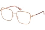 Okulary korekcyjne Guess GU2914 074 Kwadratowe Złote