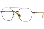 Okulary korekcyjne Persol PO2483V 1107 Okrągłe Brązowe