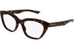 Okulary korekcyjne Balenciaga BB0219O 002 Kocie oczy Havana