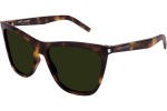 Okulary przeciwsłoneczne Saint Laurent SL526 002 Kocie oczy Havana