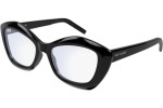 szemüvegeinket Saint Laurent SL68OPT 001 Cat Eye Fekete