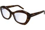 Okulary korekcyjne Saint Laurent SL68 OPT 002 Kocie oczy Havana