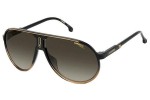 Okulary przeciwsłoneczne Carrera CHAMPION65/N DCC/HA Pilotki (Aviator) Czarne