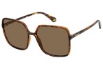 Okulary przeciwsłoneczne Polaroid PLD6128/S 9N4/SP Polarized Oversize Havana