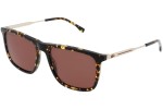Okulary przeciwsłoneczne Lacoste L945S 214 Kwadratowe Havana
