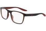 Okulary korekcyjne Nike 7038 201 Kwadratowe Brązowe