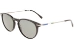 Okulary przeciwsłoneczne Lacoste L609SND 001 Okrągłe Czarne