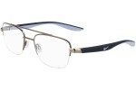 Okulary korekcyjne Nike 8151 050 Kwadratowe Brązowe