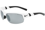Okulary przeciwsłoneczne Nike Show X2 DJ9939 100 Prostokątne Białe