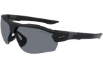 Okulary przeciwsłoneczne Nike Show X3 DJ2036 011 Prostokątne Czarne