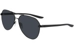 Okulary przeciwsłoneczne Nike City Aviator DJ0888 010 Pilotki (Aviator) Czarne