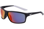 Okulary przeciwsłoneczne Nike Adrenaline 22 DV2154 010 Prostokątne Czarne