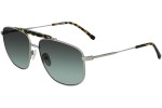 Okulary przeciwsłoneczne Lacoste L246S 050 Kwadratowe Srebrne
