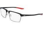 Okulary korekcyjne Nike 8052 076 Prostokątne Szare