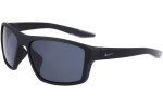 Okulary przeciwsłoneczne Nike Brazen Fury DC3294 011 Prostokątne Czarne