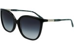 Okulary przeciwsłoneczne Lacoste L963S 001 Oversize Czarne