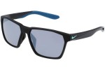 Okulary przeciwsłoneczne Nike Maverick S DJ0790 010 Kwadratowe Czarne