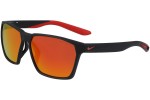 Okulary przeciwsłoneczne Nike Maverick P EV1097 010 Kwadratowe Czarne