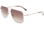 Okulary przeciwsłoneczne Lacoste L249SE 070 Pilotki (Aviator) Srebrne