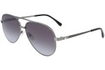 Okulary przeciwsłoneczne Lacoste L233S 024 Pilotki (Aviator) Szare