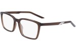 Okulary korekcyjne Nike 7256 090 Kwadratowe Brązowe