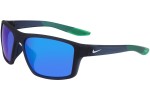 Okulary przeciwsłoneczne Nike DC3292 M DC3292 410 Prostokątne Niebieskie