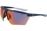 Okulary przeciwsłoneczne Nike Windshield Pro E DC3390 451 Prostokątne Niebieskie