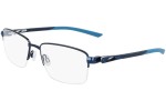 Okulary korekcyjne Nike 8141 410 Prostokątne Niebieskie