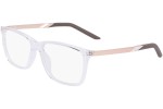 Okulary korekcyjne Nike 7258 900 Kwadratowe Przezroczyste