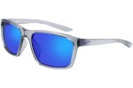 Okulary przeciwsłoneczne Nike Valiant M CW4642 012 Kwadratowe Szare