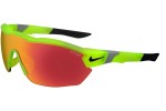 Okulary przeciwsłoneczne Nike Show X3 Elite E DJ2024 012 Pojedyncze | Shield Zielone