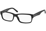 Okulary korekcyjne Prada PR16MV 1BO1O1 Prostokątne Czarne