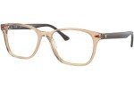 Okulary korekcyjne Ray-Ban Scuderia Ferrari Collection RX5405M F666 Kwadratowe Brązowe