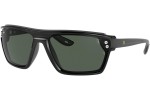 Okulary przeciwsłoneczne Ray-Ban Scuderia Ferrari Collection RB4370M F67471 Prostokątne Czarne