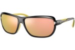 Okulary przeciwsłoneczne Ray-Ban RB4365M F6572Y Prostokątne Czarne