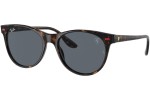 Okulary przeciwsłoneczne Ray-Ban Scuderia Ferrari Collection RB2202M F613R5 Okrągłe Havana