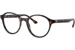 Okulary korekcyjne Ray-Ban Scuderia Ferrari Collection RX5404M F613 Okrągłe Havana