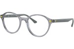 Okulary korekcyjne Ray-Ban Scuderia Ferrari Collection RX5404M F665 Okrągłe Szare
