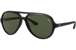 Okulary przeciwsłoneczne Ray-Ban RB4125M F60131 Pilotki (Aviator) Czarne