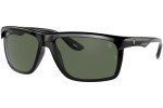 Okulary przeciwsłoneczne Ray-Ban RB4363M F65071 Prostokątne Czarne