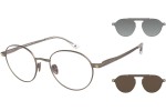 Okulary korekcyjne Giorgio Armani AR6107 32591W Okrągłe Brązowe