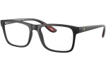 Okulary korekcyjne Ray-Ban Scuderia Ferrari Collection RX7205M F650 Kwadratowe Czarne