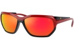 Okulary przeciwsłoneczne Ray-Ban RB4366M F6236Q Prostokątne Czerwone