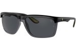 Okulary przeciwsłoneczne Ray-Ban RB4363M F65987 Prostokątne Czarne