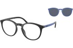Okulary korekcyjne Polo Ralph Lauren PH4183U 590087 Okrągłe Czarne